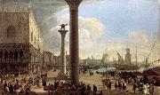 CARLEVARIS, Luca The Wharf, Looking toward the Doge s Palace USA oil painting artist
